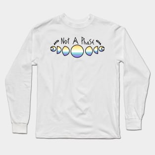 Not a Phase - Genderfaun Pride Long Sleeve T-Shirt